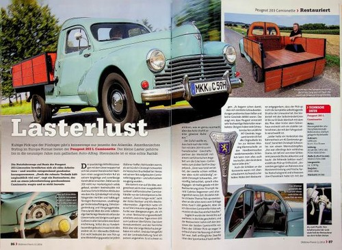 Oldtimer praxis 3003 peugeot - praxis,