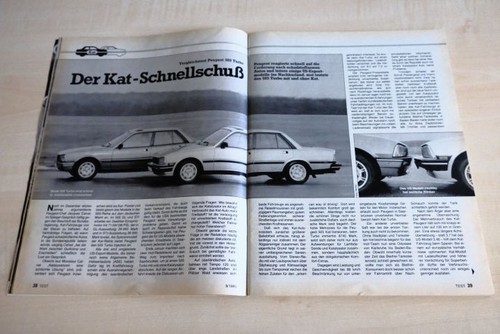 Mot 1985 peugeot 505 turbo - peugeot,