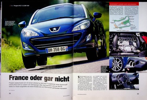 Sport auto 2010 - auto, rcz