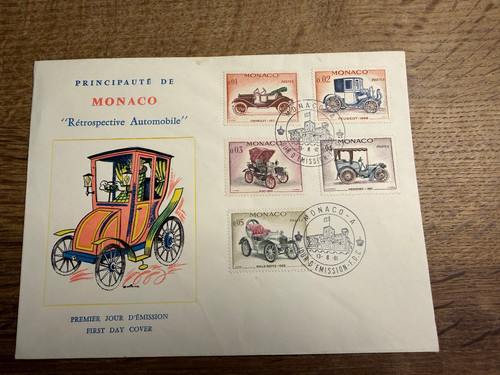 K11 monaco 1961 fdc autos - 1961,