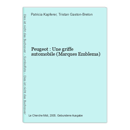 Peugeot une griffe - une,
