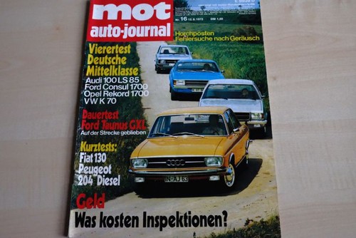 Mot 1972 peugeot 204 - mot,