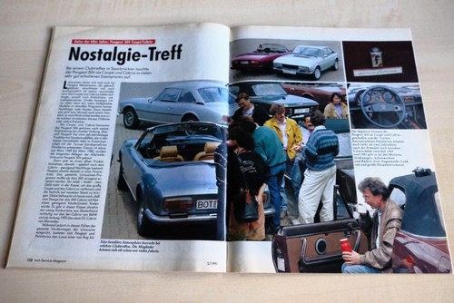 Mot 1991 peugeot 504 - mot, 05/1991
