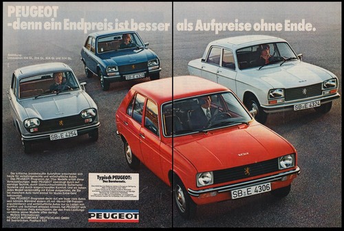 Peugeot automobile reklame - -,