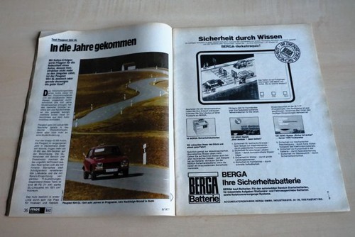 Mot 1977 peugeot 504 - mot, gl